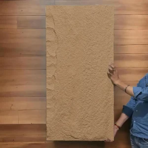 Mushroom PU Stone Panel in Sand Color